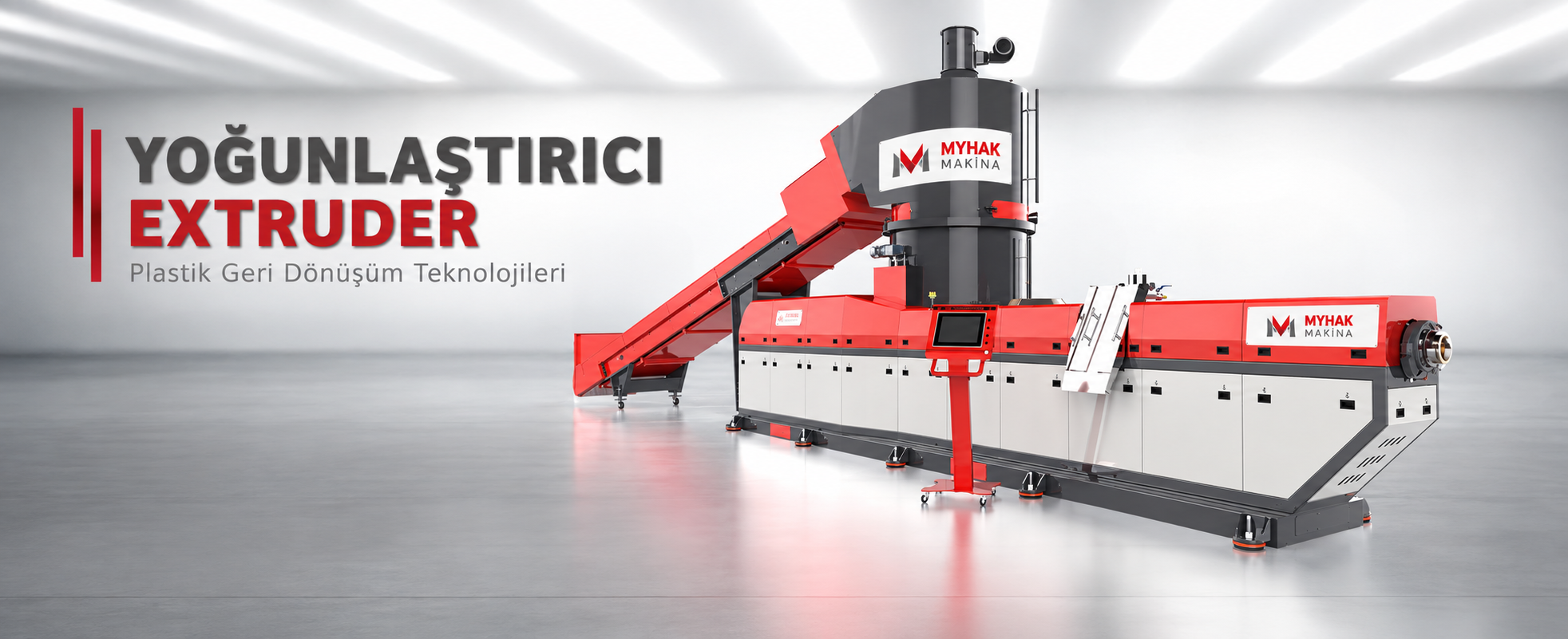 Aglomerli Yoğunlaştırıcılı Extruder